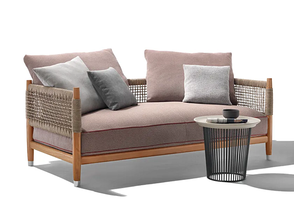 Divano da giardino a 2 posti in tessuto Parker FLEXFORM 295A3 fabbrica FLEXFORM dall'Italia. Foto №5