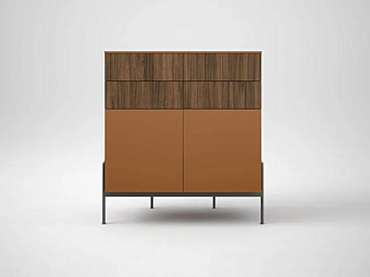 Credenza in legno con ante Belt NOVAMOBILI fabbrica NOVAMOBILI dall'Italia
