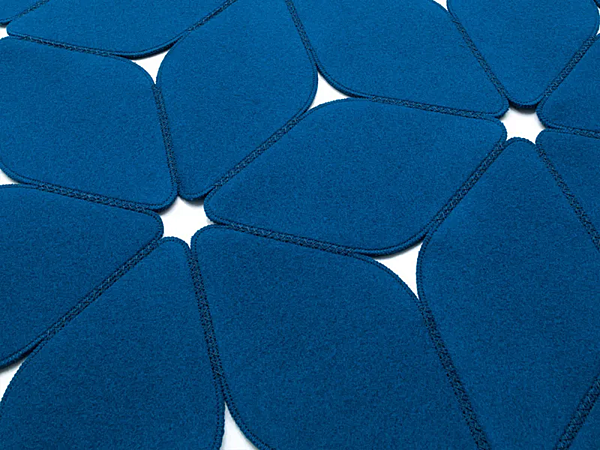 Tappeto in feltro stampato Kaleidoscope PAOLA LENTI fabbrica PAOLA LENTI dall'Italia. Foto №3