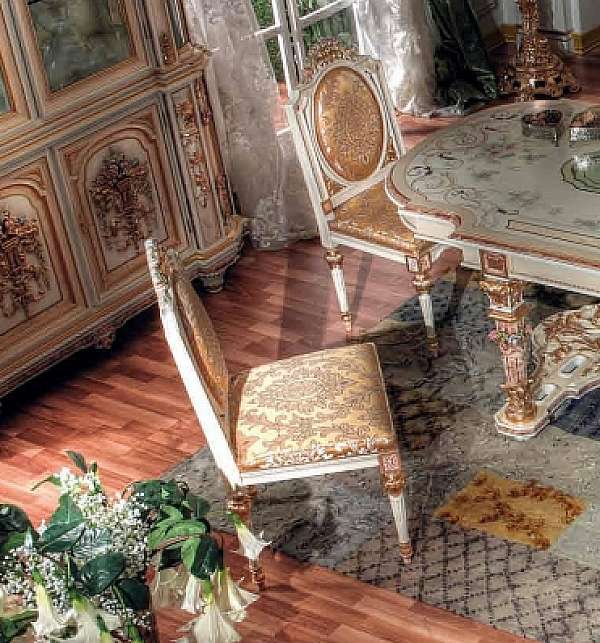 Sedia ASNAGHI INTERIORS GD6002 Gold collection