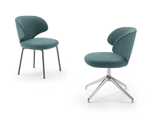 Sedia in tessuto con schienale imbottito FLEXFORM Susanne 2A701 fabbrica FLEXFORM dall'Italia. Foto №4