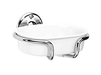 Portasapone da parete in ceramica Gentry Home St James fabbrica Gentry Home dall'Italia