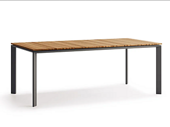 Tavolo da giardino rettangolare in teak Atmosphera Magic MAG.TA16 fabbrica ATMOSPHERA dall'Italia