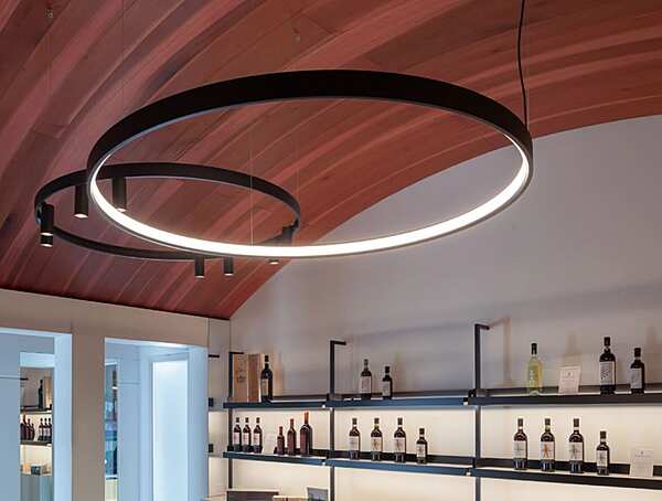 Lampadario DELTALIGHT Superloop fabbrica DELTALIGHT dall'Italia. Foto №5