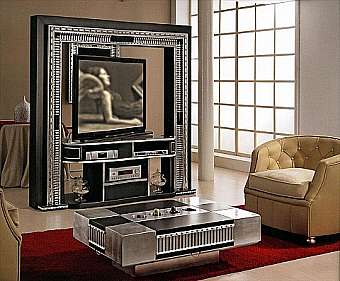 Supporto TV-HI-FI VISMARA Revolving Home Cinema-Art Deco