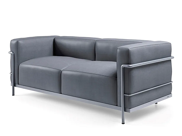 Divano a due posti con spalliera imbottita CASSINA Grand Confort Grand Modèle D 003 fabbrica CASSINA dall'Italia. Foto №2