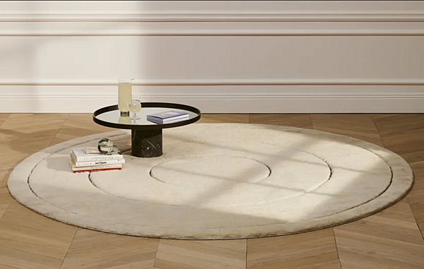 Tappeto rotondo in lana Sahara Drop CASSINA fabbrica CASSINA dall'Italia. Foto №3