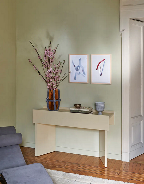 Tavolo console rettangolare in legno con cassetti Hayama CASSINA fabbrica CASSINA dall'Italia. Foto №4
