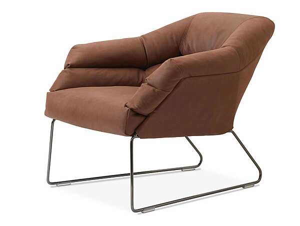 Poltrona con braccioli in tessuto Saba New York fabbrica SABA dall'Italia. Foto №2