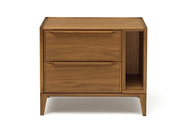 Comodino in noce con cassetti ARTE BROTTO LEONARDO L185 L185/L, L185/D CODE fabbrica Arte Brotto dall'Italia. Foto №2