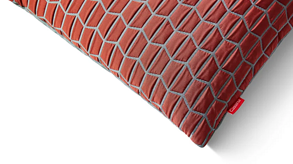 Specchio geometrico quadrato con tela in tessuto CASSINA fabbrica CASSINA dall'Italia. Foto №6