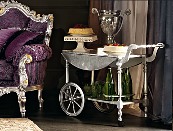 Carrello da cucina in legno Modenese Luxury Interiors 11641 fabbrica MODENESE GASTONE dall'Italia