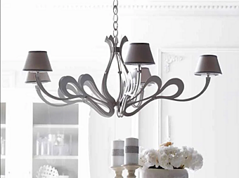 Lampadario in metallo Orione CORTEZARI