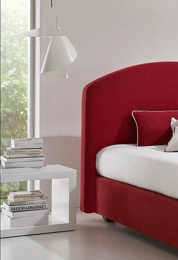 Letto matrimoniale con testata imbottita Odea Duomo Design fabbrica Duomo Design dall'Italia. Foto №2