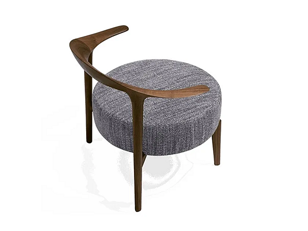 Poltrona imbottita con braccioli in tessuto Ripple GIORGETTI 52760, 52761 fabbrica GIORGETTI dall'Italia. Foto №2