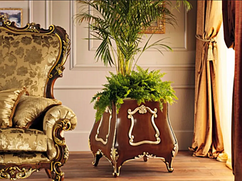 Vaso in legno massello Modenese Luxury Interiors 11638 fabbrica MODENESE GASTONE dall'Italia