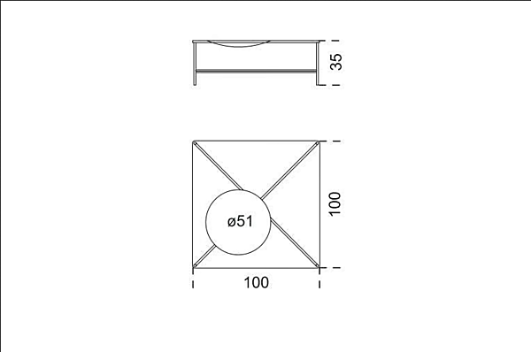 Tavolino da caffè quadrato in cristallo Golden Moon Gallotti&Radice fabbrica Gallotti & Radice dall'Italia. Foto №4