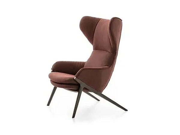 Poltrona in tessuto con poggiatesta CASSINA P22 fabbrica CASSINA dall'Italia. Foto №1