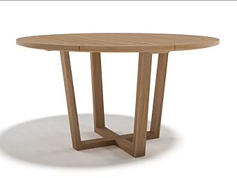 Tavolo da giardino rotondo in teak Atmosphera Desert DE.TT. fabbrica ATMOSPHERA dall'Italia