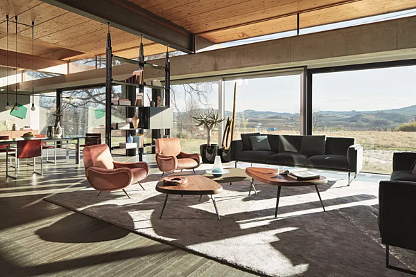 Tavolino da caffè in legno CASSINA 527 Mexique fabbrica CASSINA dall'Italia. Foto №5