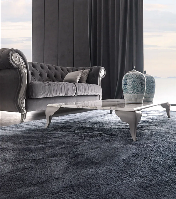 Divano tufted in tessuto Gabriel CORTEZARI 731 fabbrica CORTE ZARI dall'Italia. Foto №3