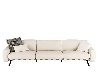 Divano a tre posti in tessuto Fenix Driade fabbrica Driade dall'Italia