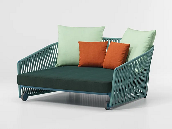 Letto da giardino con ruote KETTAL Bitta Lounge fabbrica KETTAL dall'Italia. Foto №4