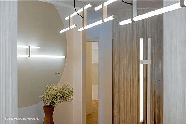 Applique da parete in vetro borosilicato LED AXOLIGHT Paralela fabbrica Axolight dall'Italia. Foto №4