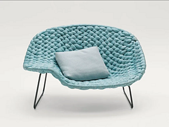 Poltrona in poliestere Shito chaise longue PAOLA LENTI B76B