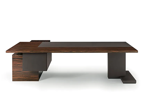Scrivania direzionale in legno a forma di L INCA i 4 Mariani fabbrica i 4 Mariani dall'Italia. Foto №1