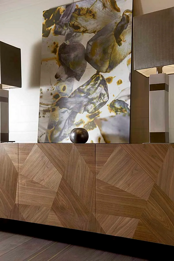 Walnut Sideboard Frammenti L411N by Arte Brotto fabbrica Arte Brotto dall'Italia. Foto №10