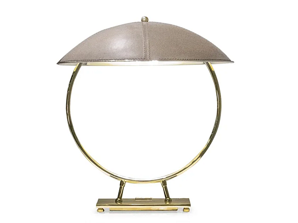 Lampada da tavolo in pelle Helmet FORMITALIA fabbrica FORMITALIA dall'Italia. Foto №1