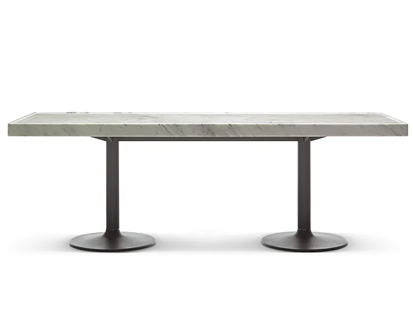 Tavolo rettangolare in marmo e ghisa CASSINA 11 Piedi Corolle 011 fabbrica CASSINA dall'Italia. Foto №1
