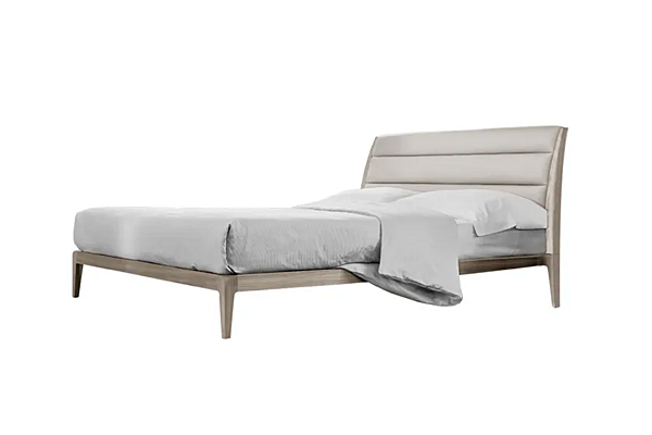 Letto matrimoniale in legno con testata imbottita DALE Verso Nord P 615 fabbrica Dale Italia (by Cantiero) dall'Italia. Foto №6