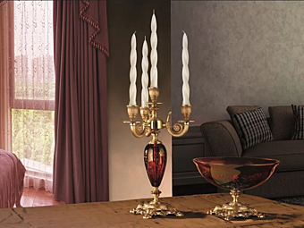 Candeliere in cristallo Swarovski Rubino Alicante Euroluce Lampadari fabbrica EUROLUCE LAMPADARi dall'Italia