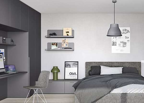 Mensola a muro con gancio in legno Nidi COLLEZIONE 310484 fabbrica nidi dall'Italia. Foto №4