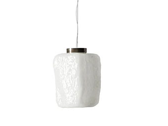 Lampada a sospensione in vetro di Murano e pietra cerata CASSINA