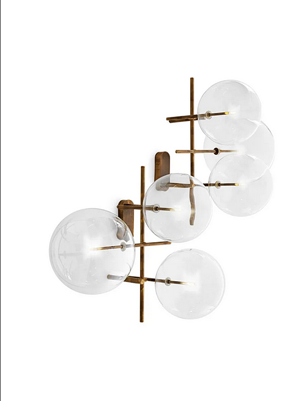 Lampada da parete a led in cristallo Bolle Aria Gallotti&Radice fabbrica Gallotti & Radice dall'Italia. Foto №2
