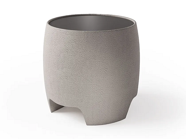 Tavolino da caffè rotondo in cemento e vetro Boston MisuraEmme fabbrica MisuraEmme dall'Italia. Foto №1