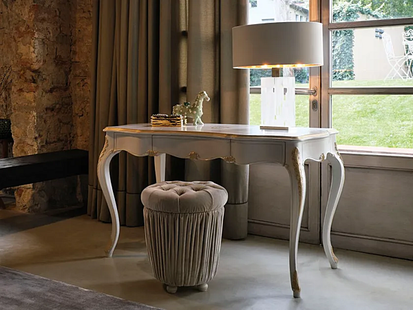 Scrivania rettangolare in legno con cassetti Savio Firmino 3558 fabbrica SAVIO FIRMINO dall'Italia. Foto №3