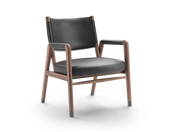 Poltrona con braccioli in tessuto Ortigia S H FLEXFORM fabbrica FLEXFORM dall'Italia. Foto №1