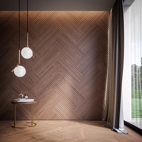 Boiserie in legno Code 3D ARTE BROTTO fabbrica Arte Brotto dall'Italia. Foto №13