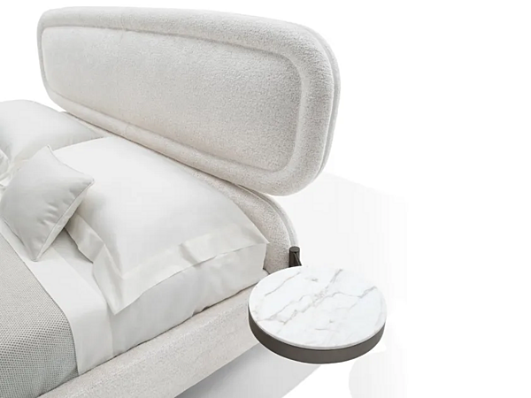 Letto matrimoniale con testata imbottita VIBE GIORGETTI fabbrica GIORGETTI dall'Italia. Foto №4