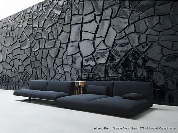 Divano modulare in tessuto PAOLA LENTI MOVE fabbrica PAOLA LENTI dall'Italia. Foto №3