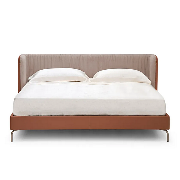 Letto matrimoniale in pelle Lejla FORMITALIA fabbrica FORMITALIA dall'Italia. Foto №2