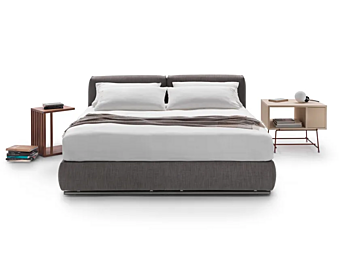 Letto matrimoniale con testata imbottita FLEXFORM Asolo