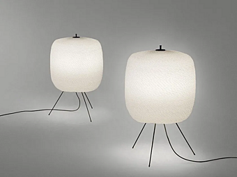 Lampada da terra a LED in corda Shoji PAOLA LENTI AC303E