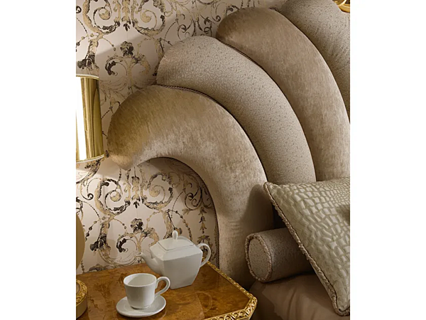 Letto matrimoniale con testata imbottita A.R. Arredamenti Harmony 370 fabbrica A.R.ARREDAMENTI SRL dall'Italia. Foto №5