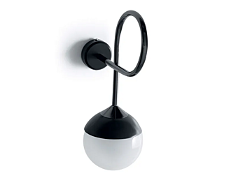 Applique da parete in vetro e ferro LED CORTEZARI NODE 1494