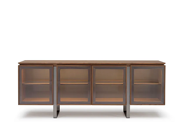 Buffet con ante in vetro Leonardo L415 V ARTE BROTTO L415/V fabbrica Arte Brotto dall'Italia. Foto №1